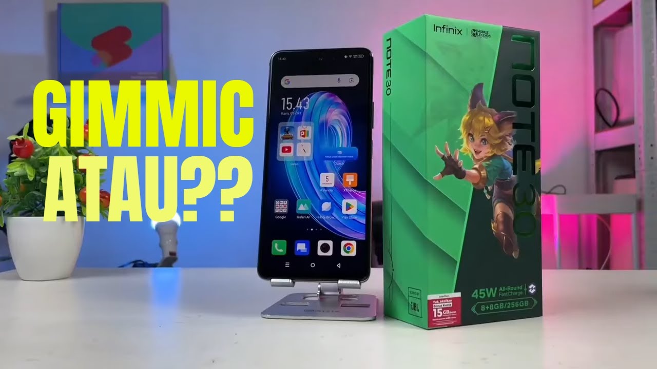 gahar atau gimmic!! INFINIX NOTE 30 8 256 review