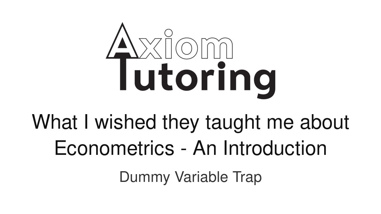 121 Dummy variable trap