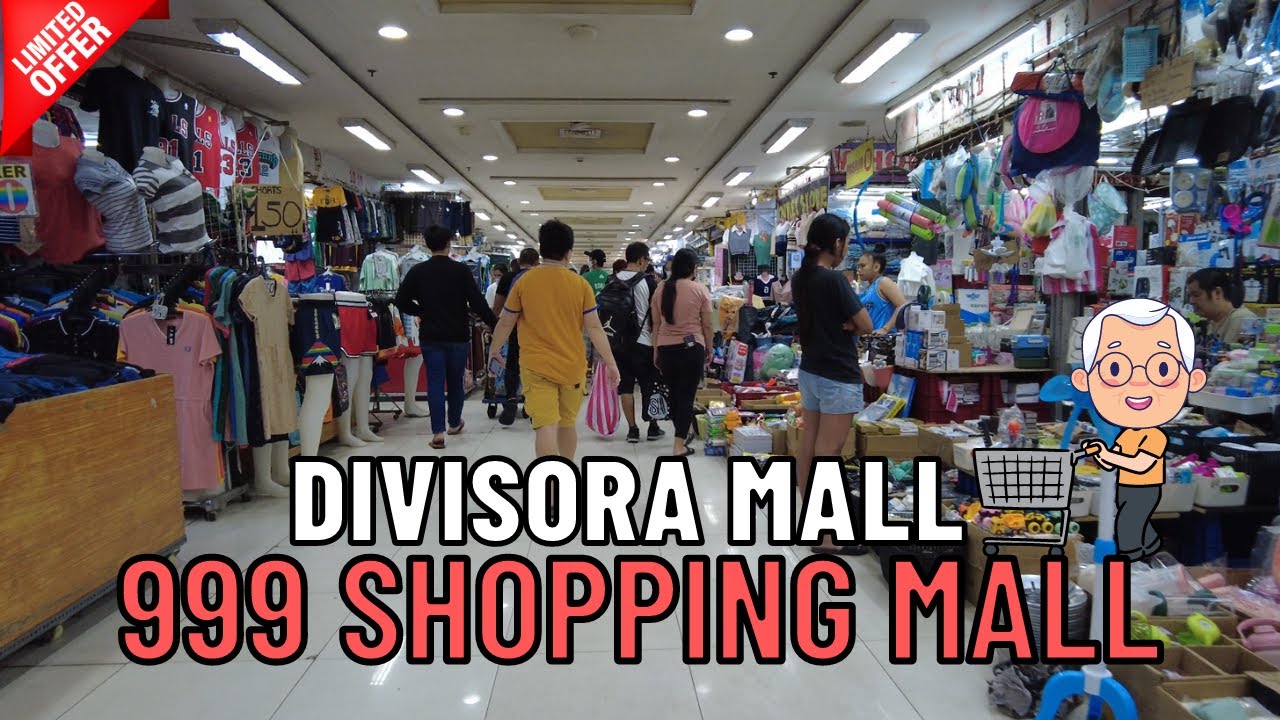 [4K] 999 SHOPPING MALL IN DIVISORIA 2023 TOUR (Budget Friendly Mall)