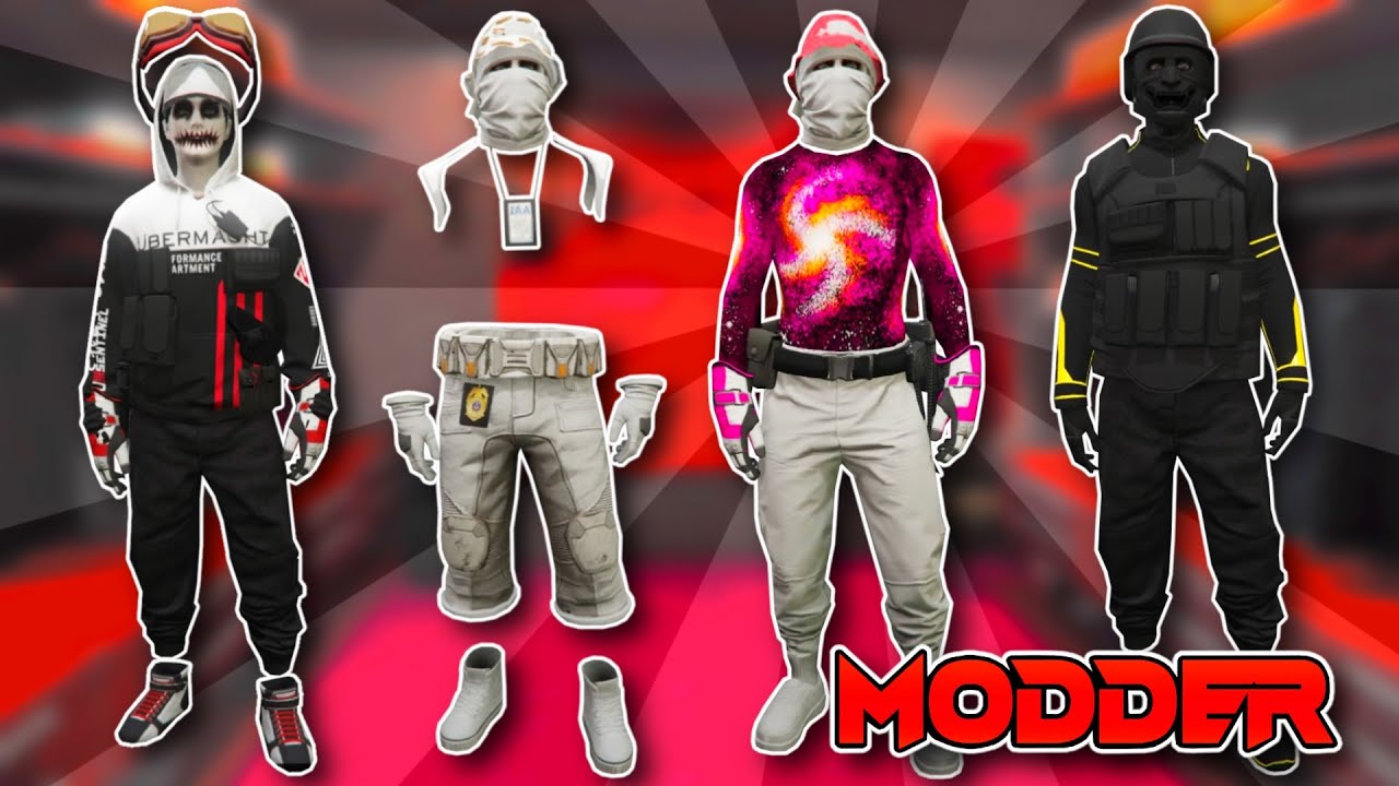 ✔AVOIR PLUSIEURS TENUES MODDER EN M&Ecirc;ME TEMPS (PS5, XBOX X/S, PS4..) | Gta 5 Online !