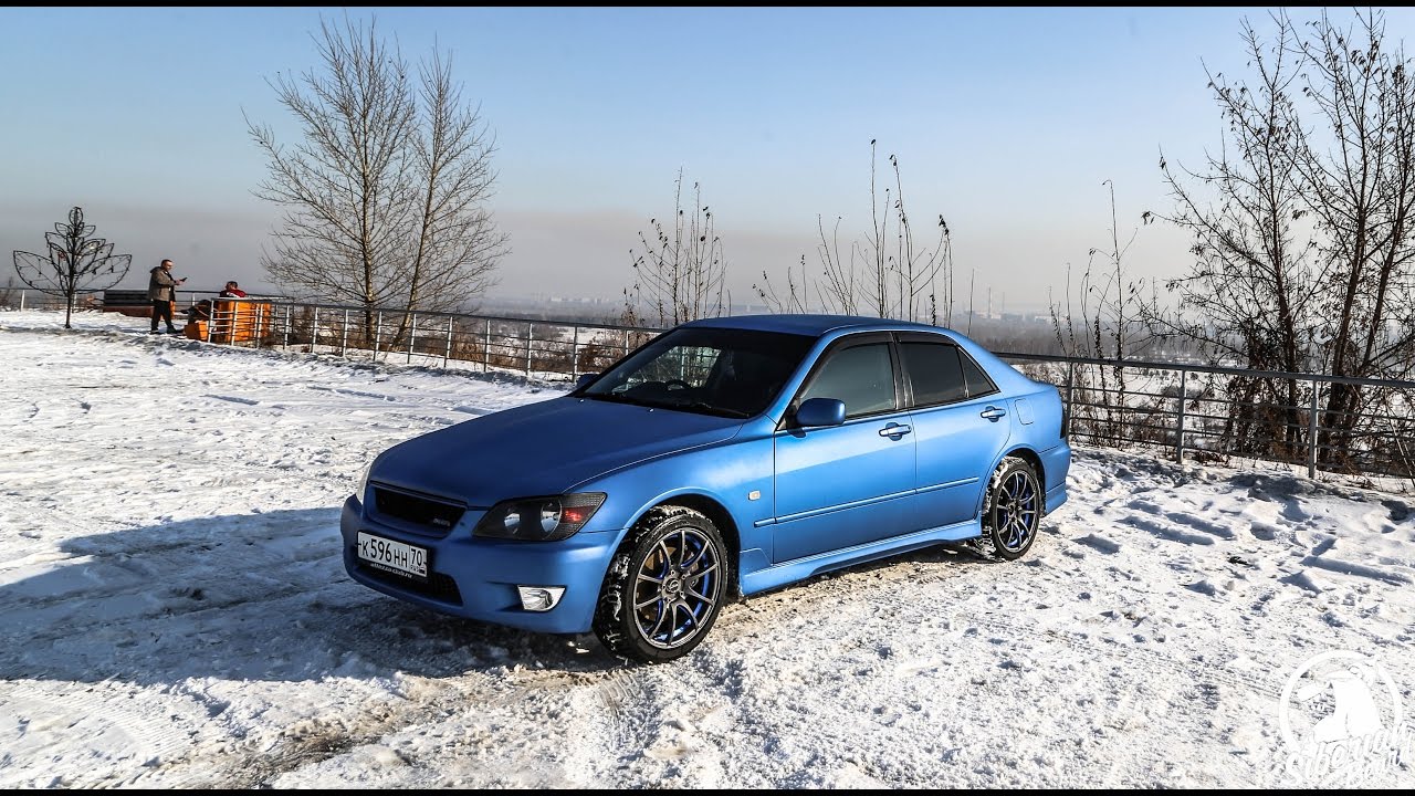 Валящий Японец на V8 Toyota Altezza