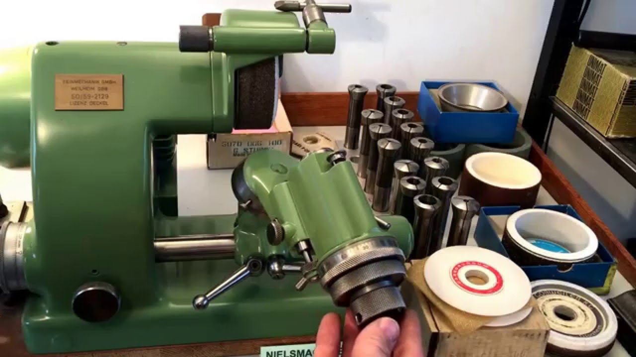 Deckel SO Schleifmaschine mit Zubehör, Cutter Grinder