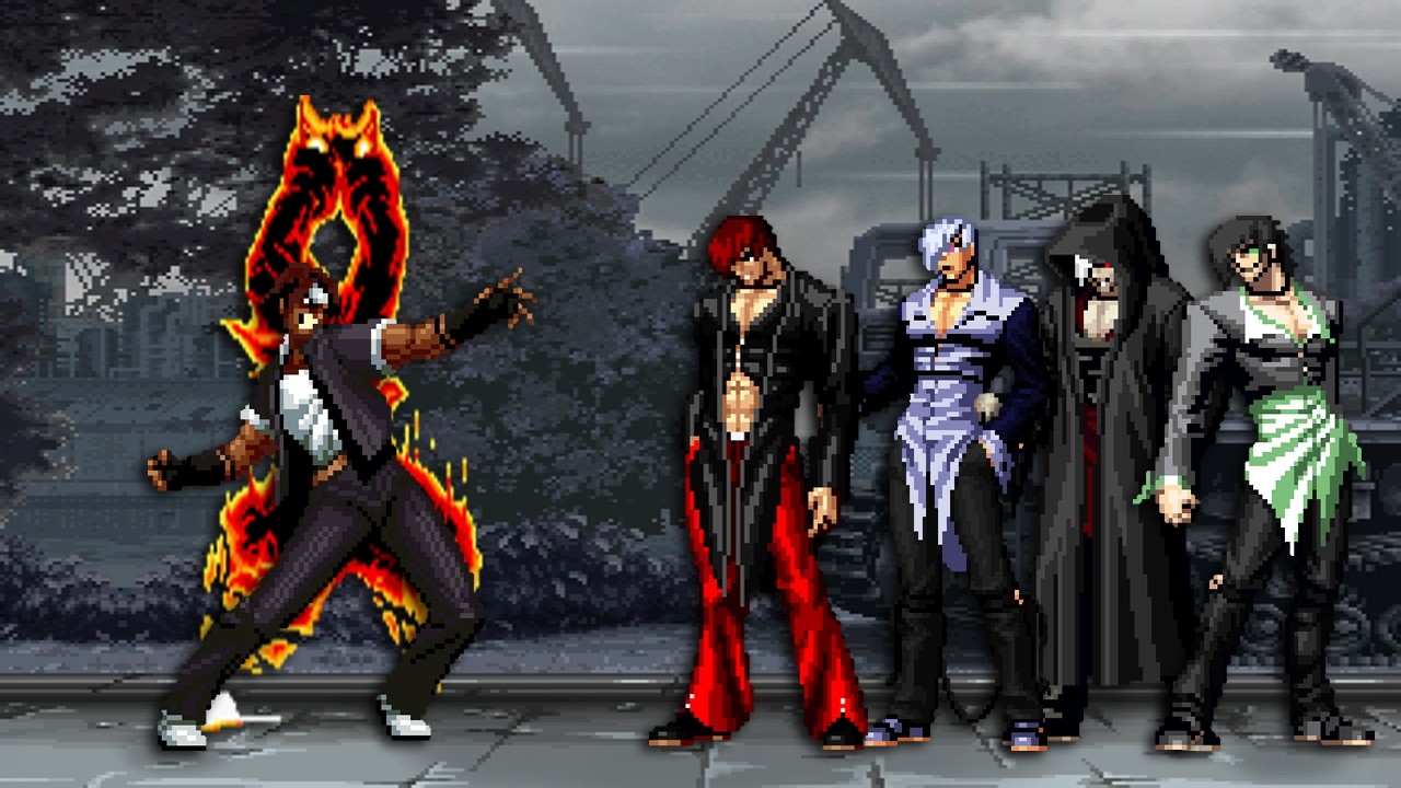 Kusanagi J Vs Iori Team
