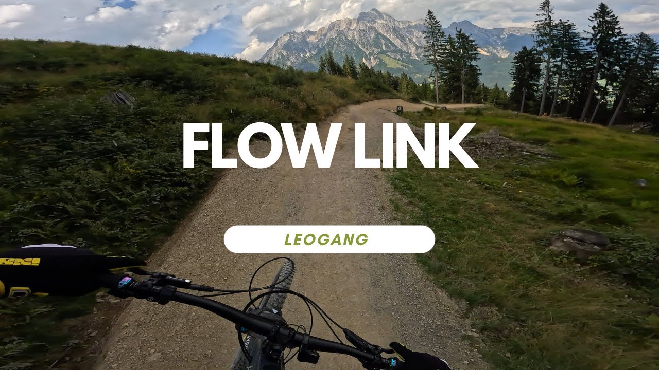 Flow Link Jump Line Bikepark Leogang Austria 🇦🇹 Tral Review full run POV RAW