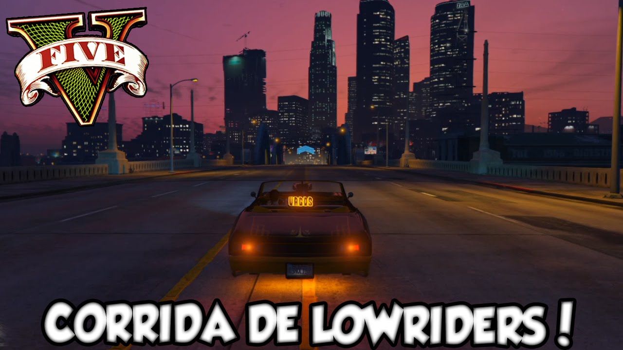 GTA V - A Primeira Corrida de LowRiders! Disputada!
