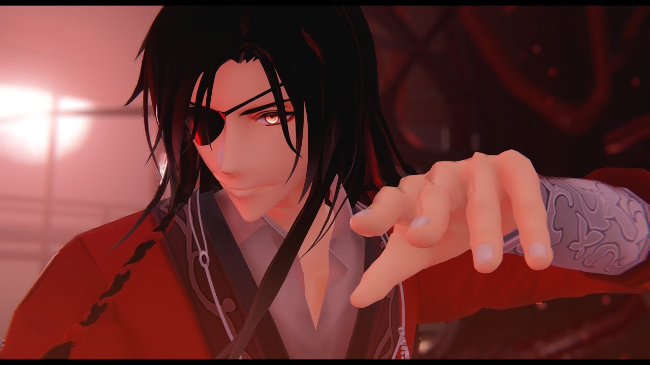 【天官賜福MMD/スイカ式&CL草鹿式 花城】明月天涯