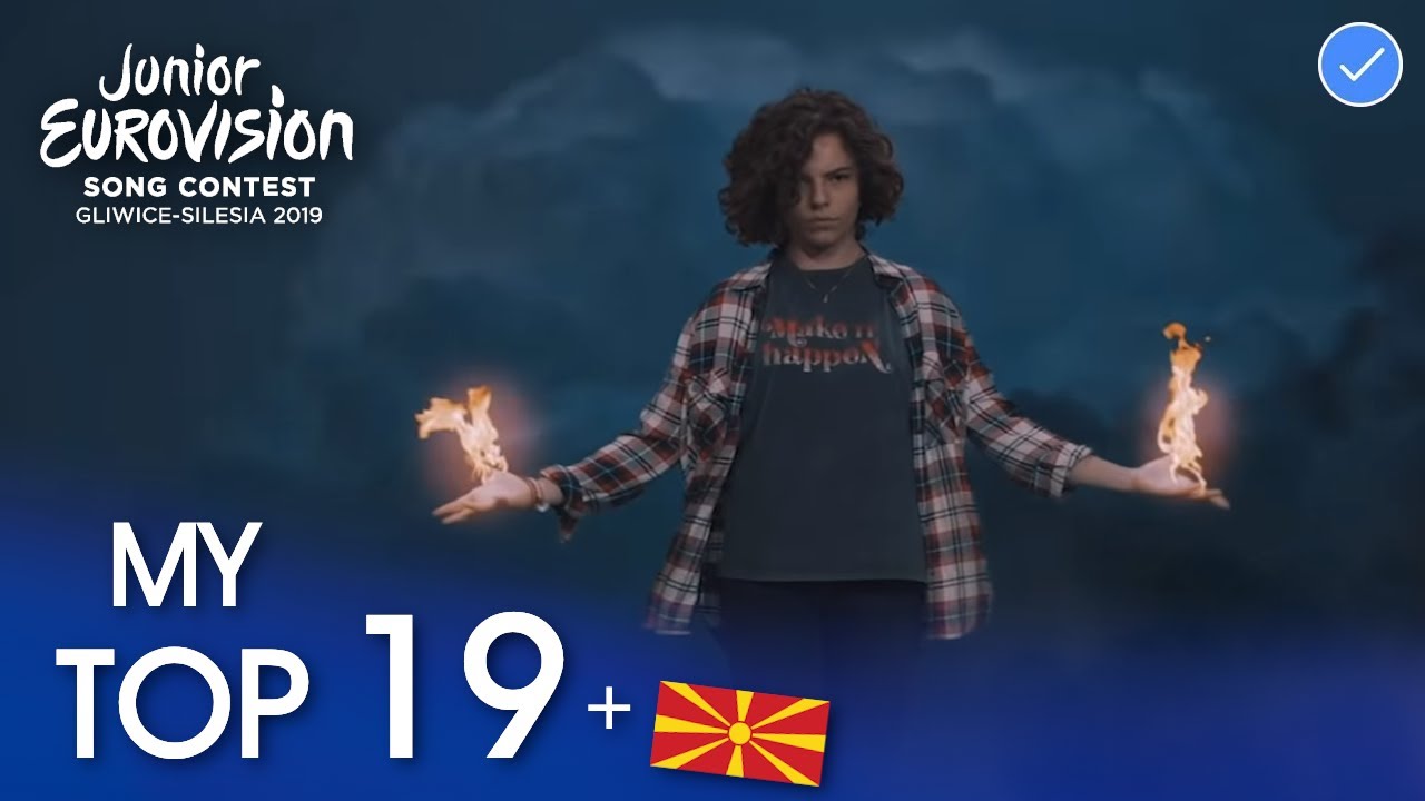 Junior Eurovision 2019 | MY TOP 19 + 🇲🇰