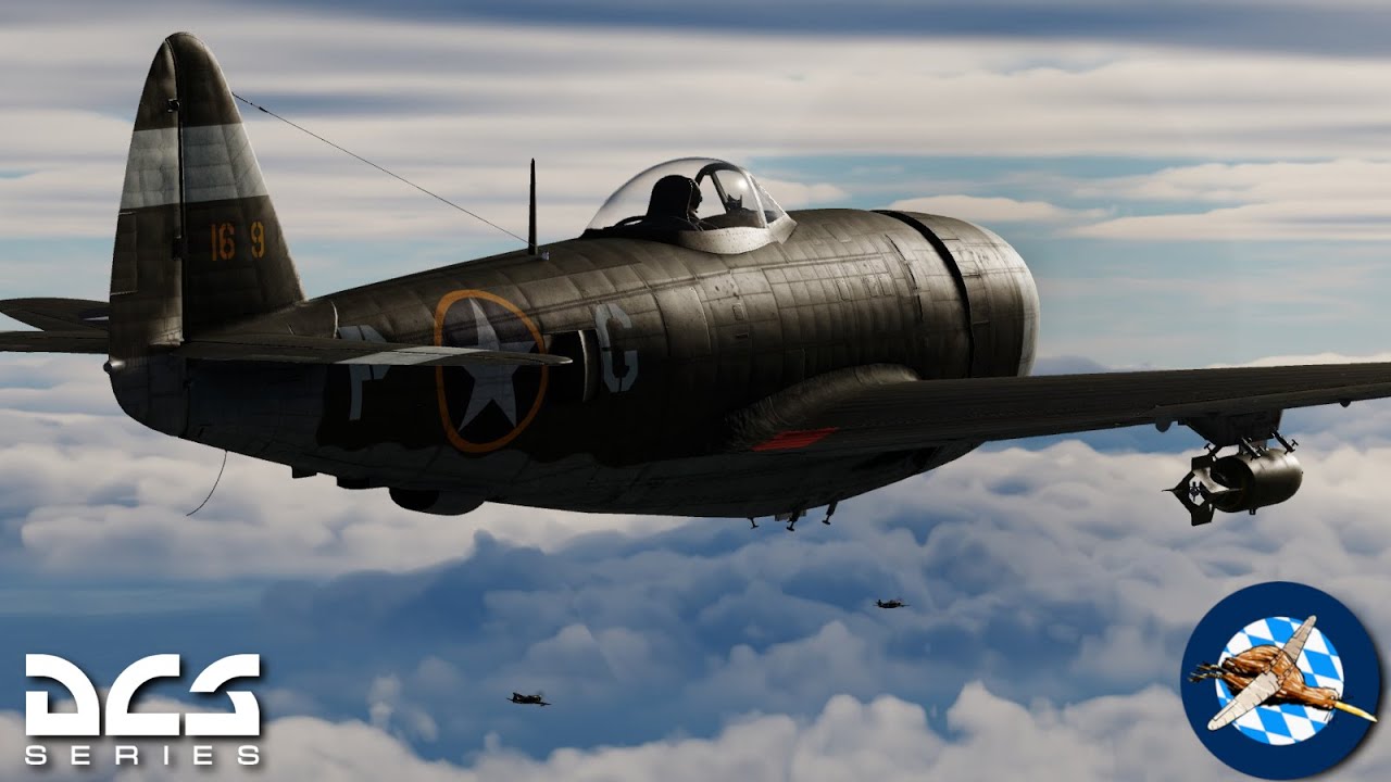 Миссия P47 Thunderbolts ВВС США в Ипр, Блегиум — DCS в VR