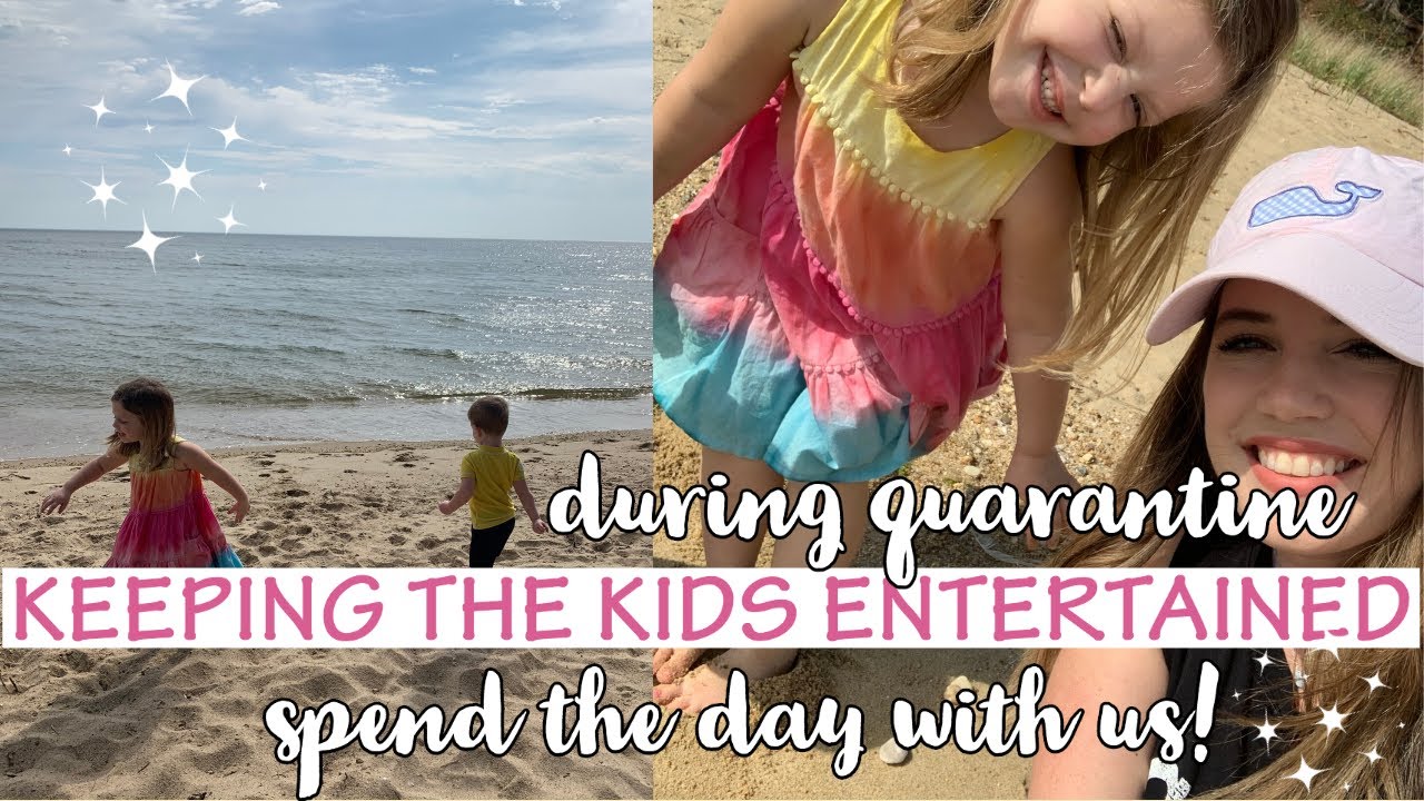 KEEPING KIDS BUSY DURING SOCIAL DISTANCING // MOM OF 2 QUARANTINE IDEAS