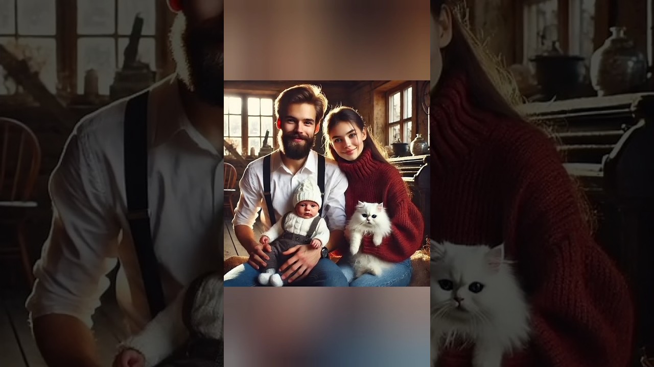 Hero Cat Saves Baby from Raging Flood 🌊😭 | Emotional Rescue Story #animalhero