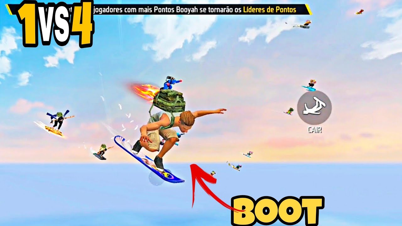 UM BOOT HUMILHANDO SQUADS NA RANQUEADA, FREE FIRE MOBILE, POCOX6 PRO