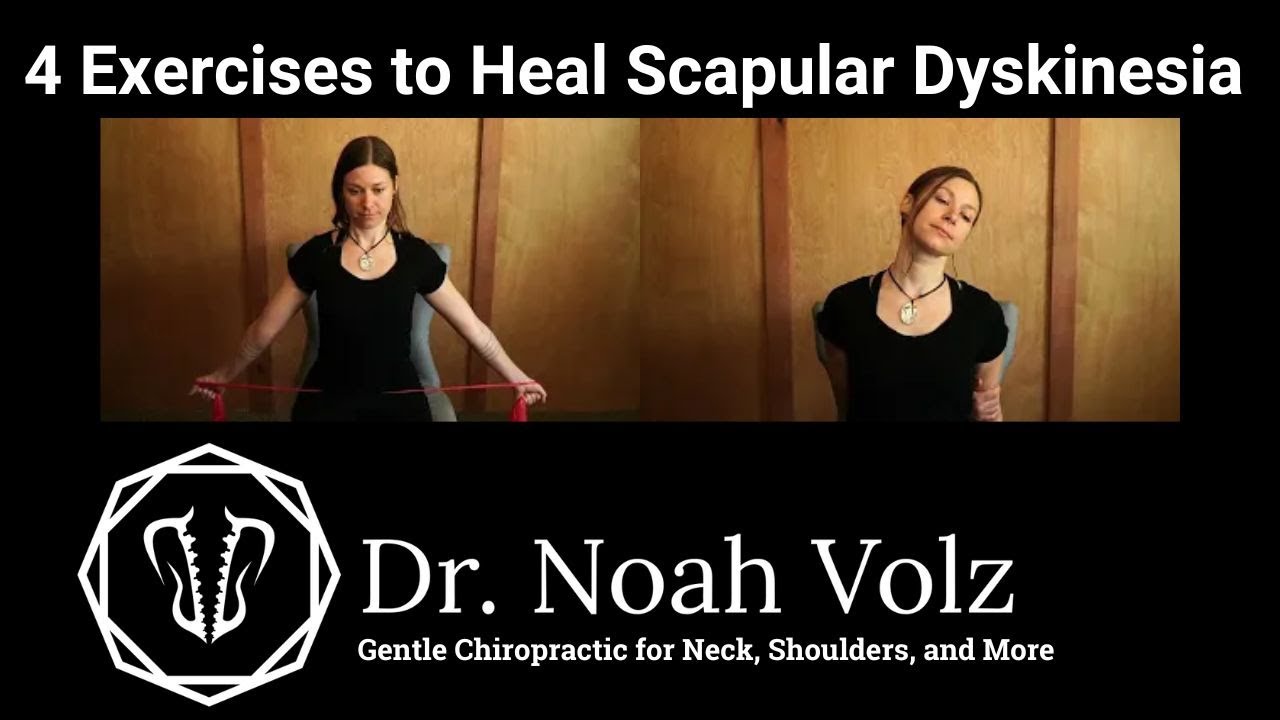 4 Exercises to Heal Scapular Dyskinesia