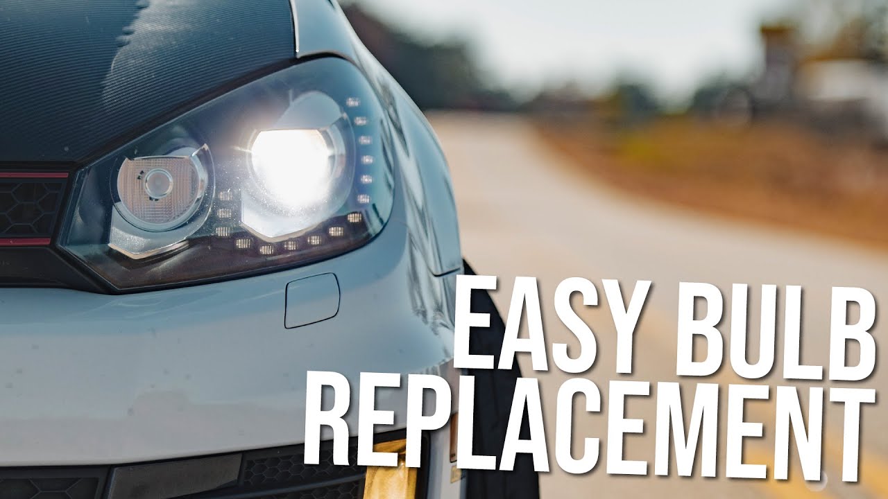 MINIMAL DISASSEMBLY REQUIRED! | MK6 GTI Driver's Side HID Headlight Bulb Replacement