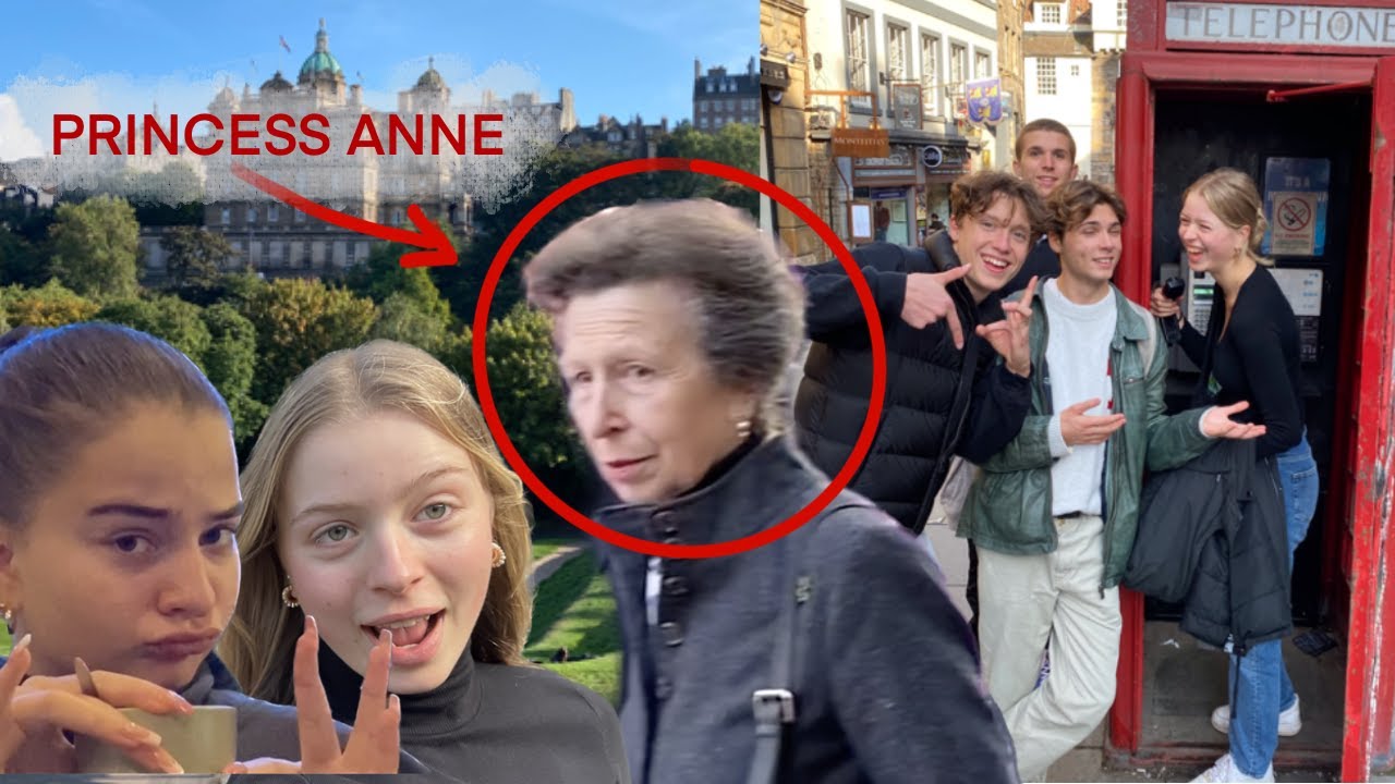 Wir haben auf Kursfahrt PRINCESS ANNE getroffen