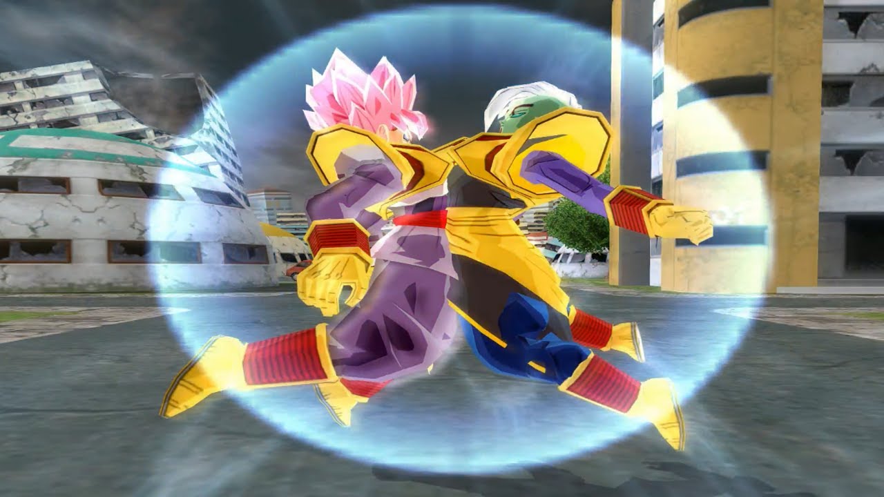 Baby Black Goku and Baby Zamasu Fusion | Super Baby Zamasu | DBZ Budokai Tenkaichi 3 [MOD]