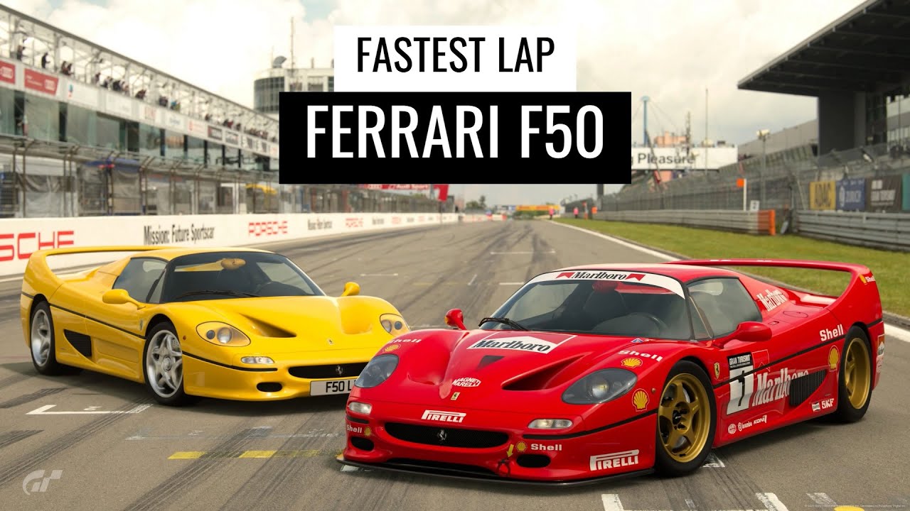 Gran Turismo 7 — серия самых быстрых кругов — Ferrari F50