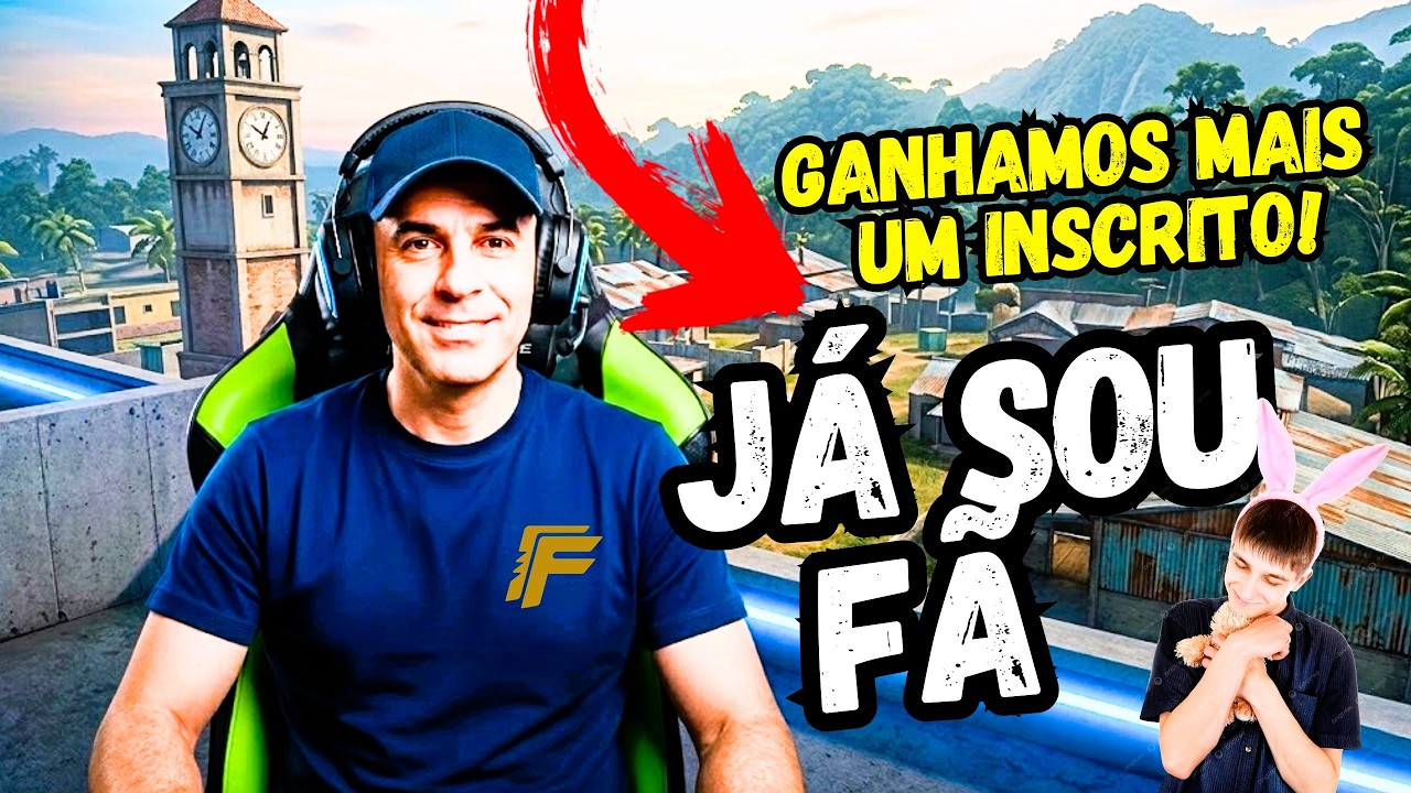 ❤️LIVE DO FABINHO❤️JOGANDO COM INSCRITOS❤️JUJUTSUKAISEN - FREE FIRE AO VIVO ❤️
