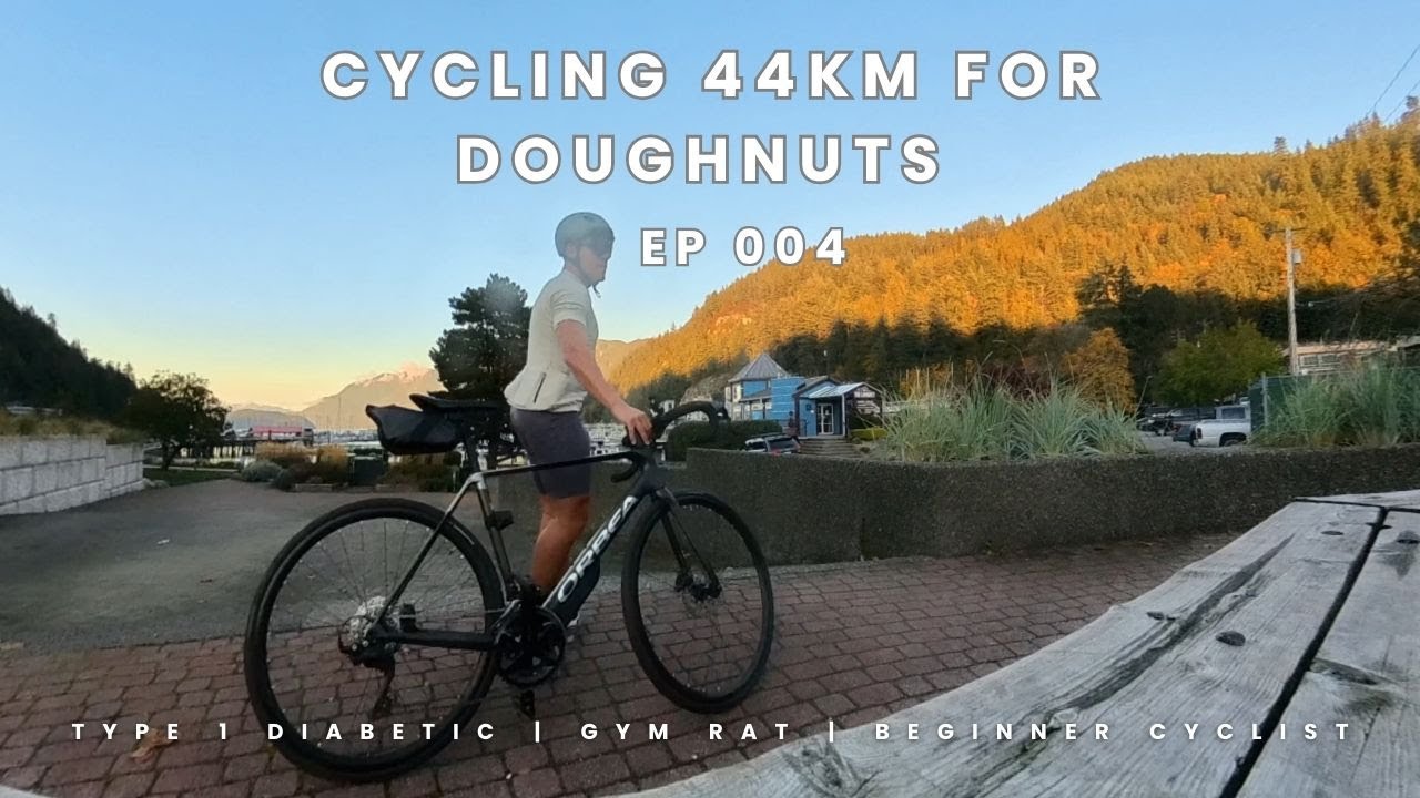 How many cycling km's for doughnuts? 