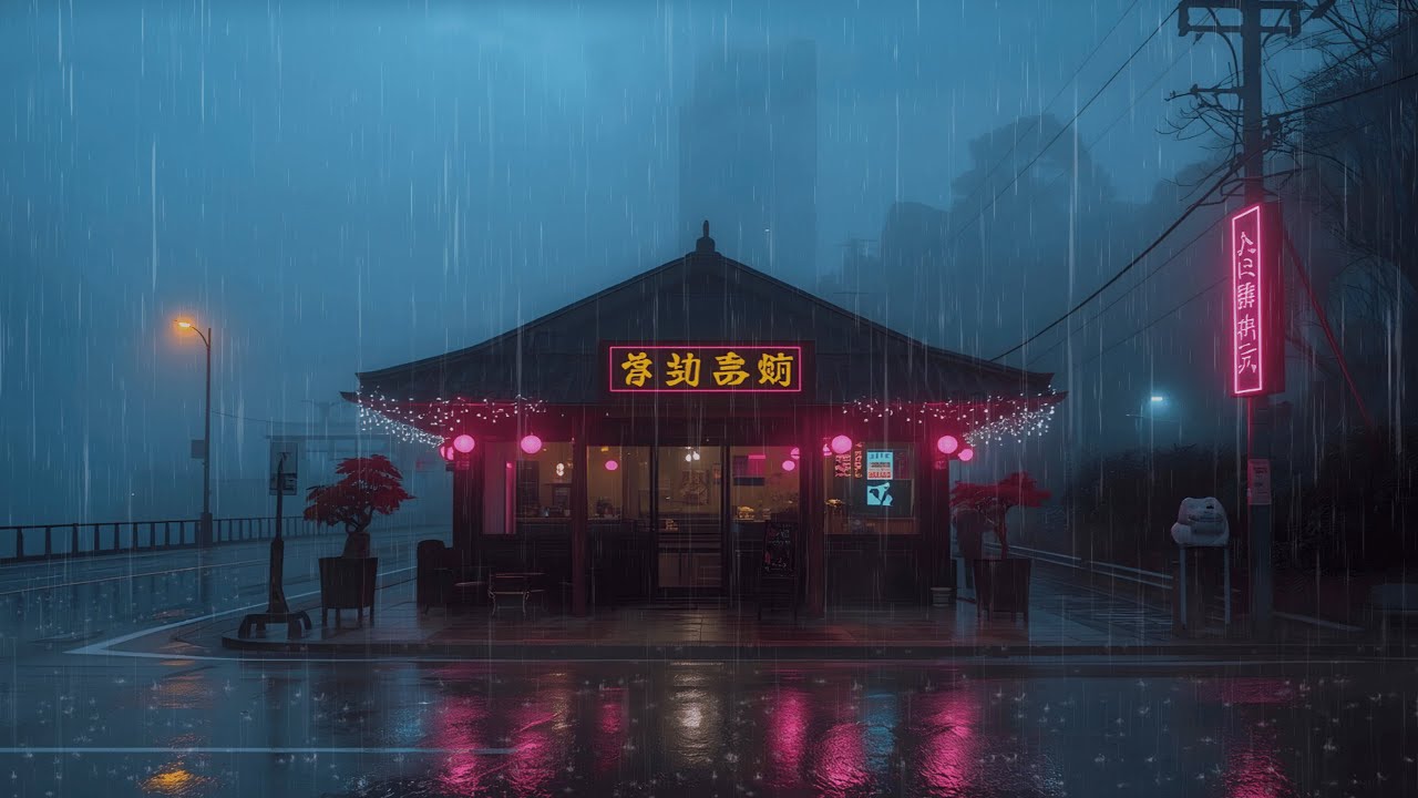 📚🌧️ Relaxing Lofi Rain — Deep Focus Starts Now