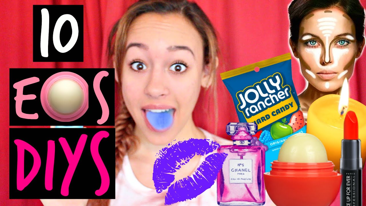 10 WEIRD EOS DIYS!  - Maddie Ryles