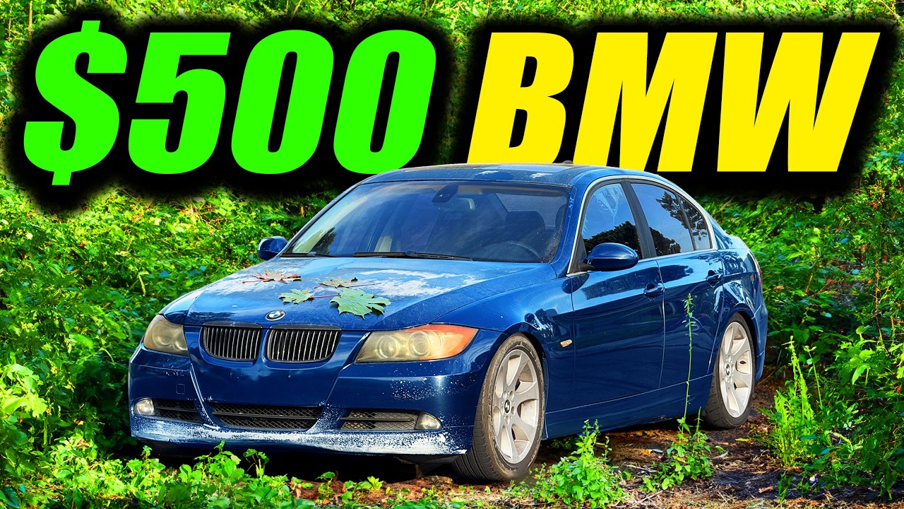 I Bought an ABANDONED BMW For $500... FIXING it in Under 24 hours!