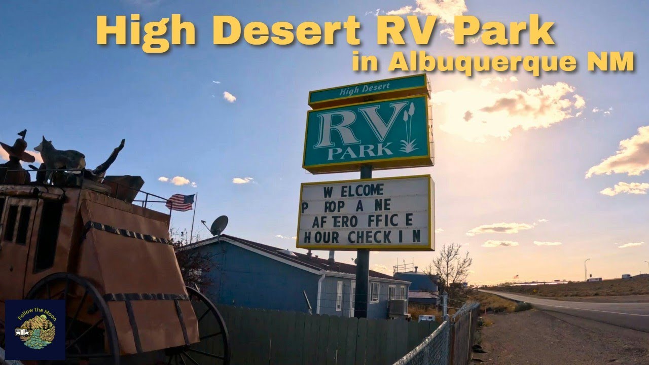 High Desert RV Park in Albuquerque NM