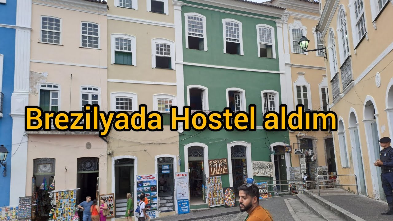Brezilya da Hostel aldım..( Hostelin İçinide gösterde görelim kardeş..  )