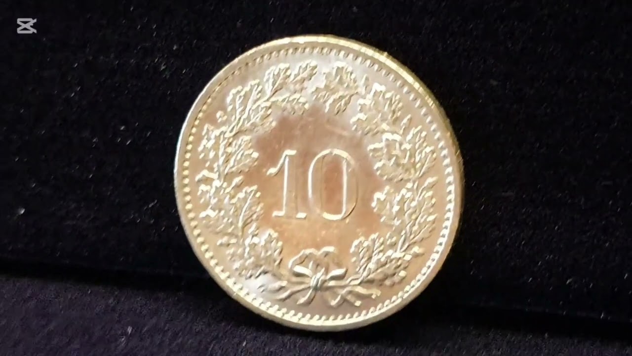 NumismaticA | 🇨🇭 1984 Schweizer Franken 10 Rappen - 1984 Swiss franc 10 centimes