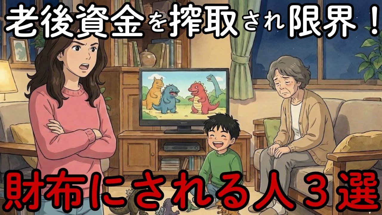 【実家寄生】実家を無料スーパーにする娘に「実家閉鎖」を宣言した結果……。65歳で取り戻した本当の自由と、財布にされる人３選｜老後破産 ｜実家閉鎖｜シニアの悩み ｜スカッとする話｜感動する話