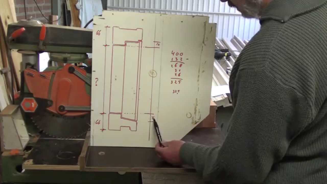 Zelf maken mahonie, vuren of meranti kozijnen deel 3