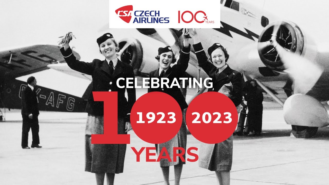 Czech Airlines' 100 year anniversary