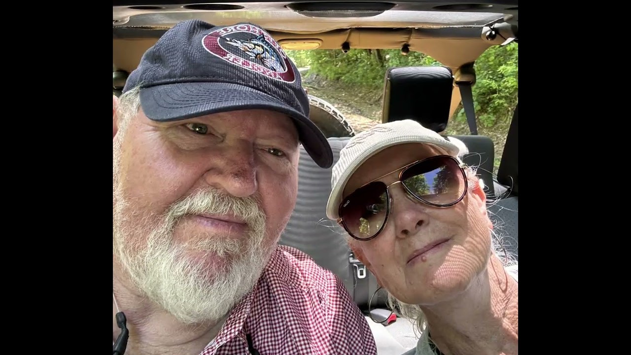 Jeep Riding the James D Martin Wildlife management Area in Alabama