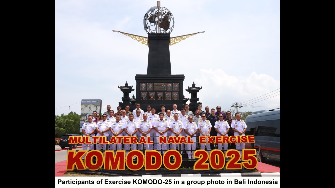 PNS ASLAT PARTICIPATES IN MULTINATIONAL EX KOMODO-25 IN INDONESIA