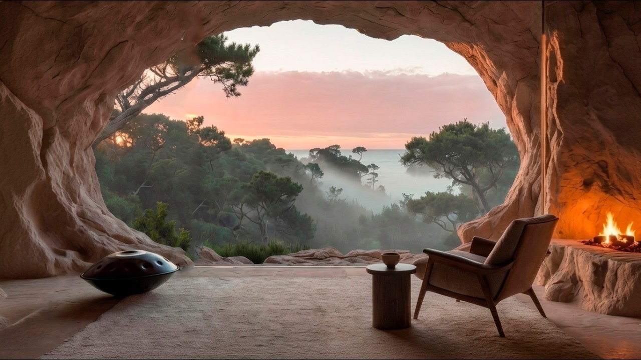 DEEP HEALING — Handpan & Nature Sounds: Refugio de Calma para Estudiar, Leer y Escribir