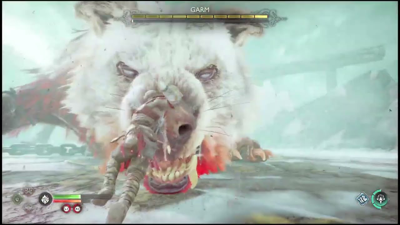 God Of War Ragnarok - FENRIR FIRST BOSS FIGHT