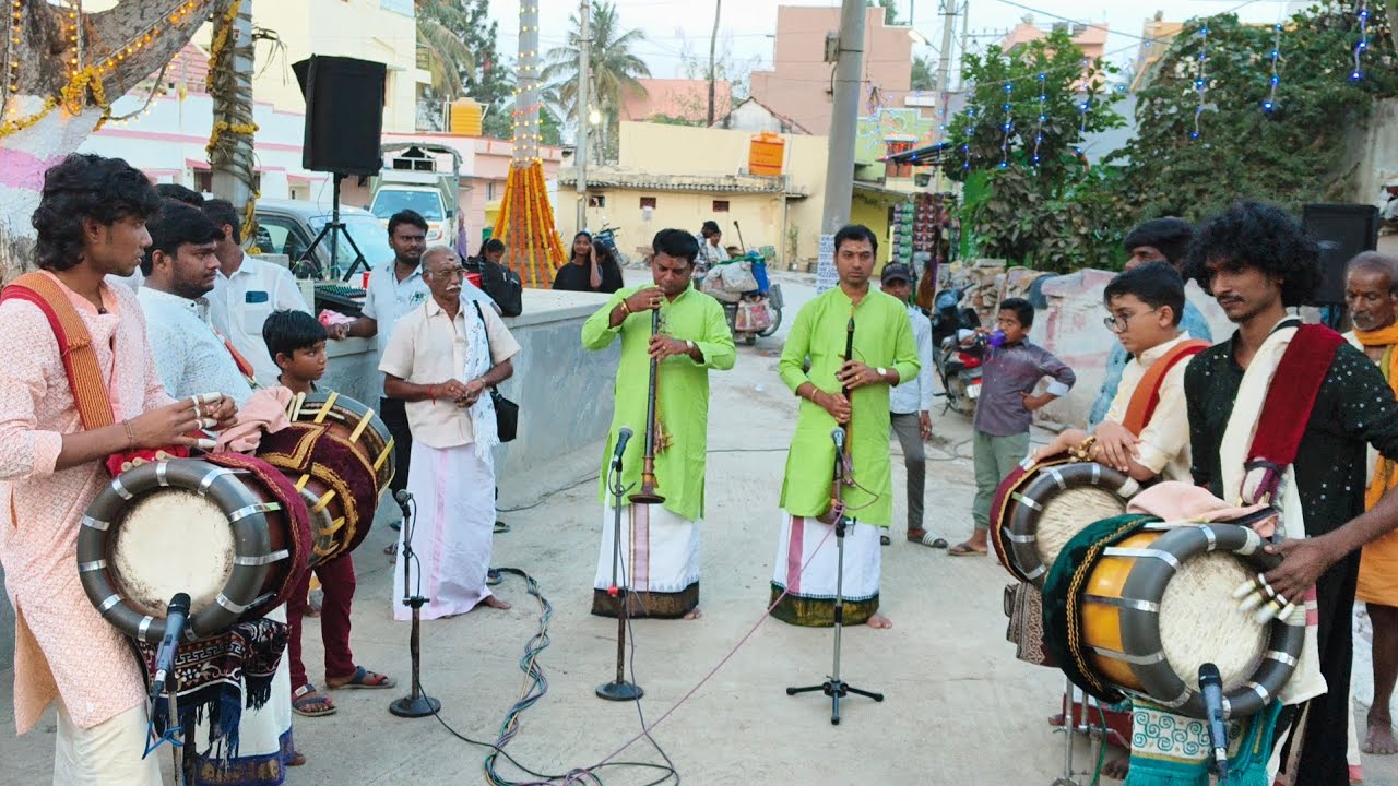 Nadhaswaram TPN Ramanathan. and Yuvraj.Thavil Vipoornan.Sivaharan pm Ranjit Vinayak & Natraj