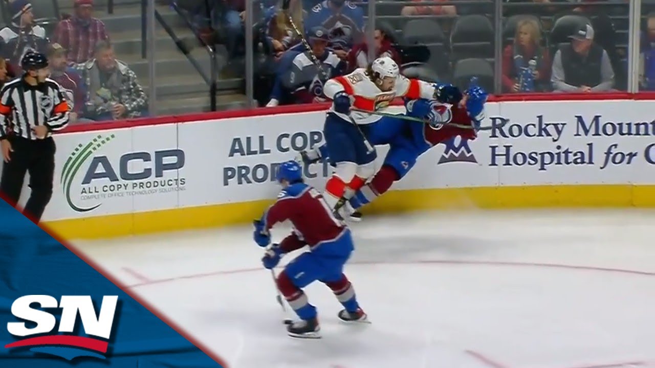 Jacob MacDonald Stretchered Off After Questionable Hit From Ryan Lomberg