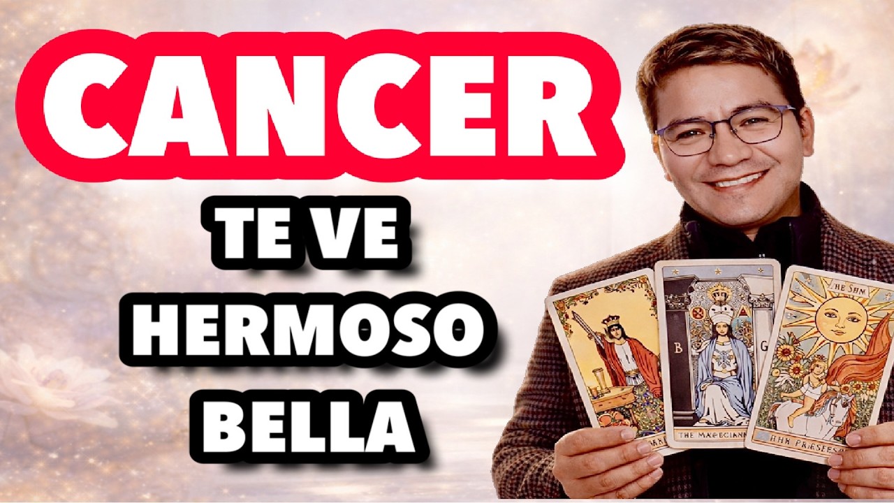 CÁNCER ♋️ TE QUEDARA MIRANDO DE AMOR Y TU LO NOTARAS