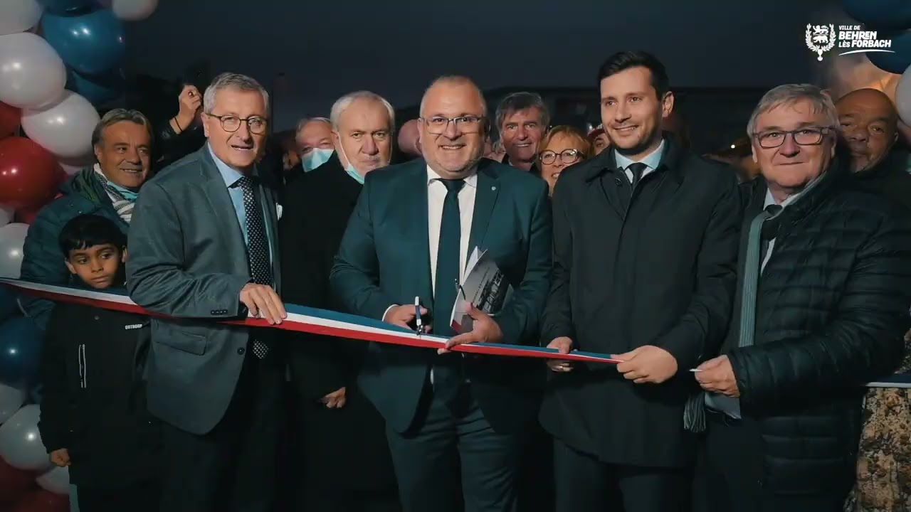 Inauguration du stade Omnisports Aldo Carrozza - Behren-lès-Forbach