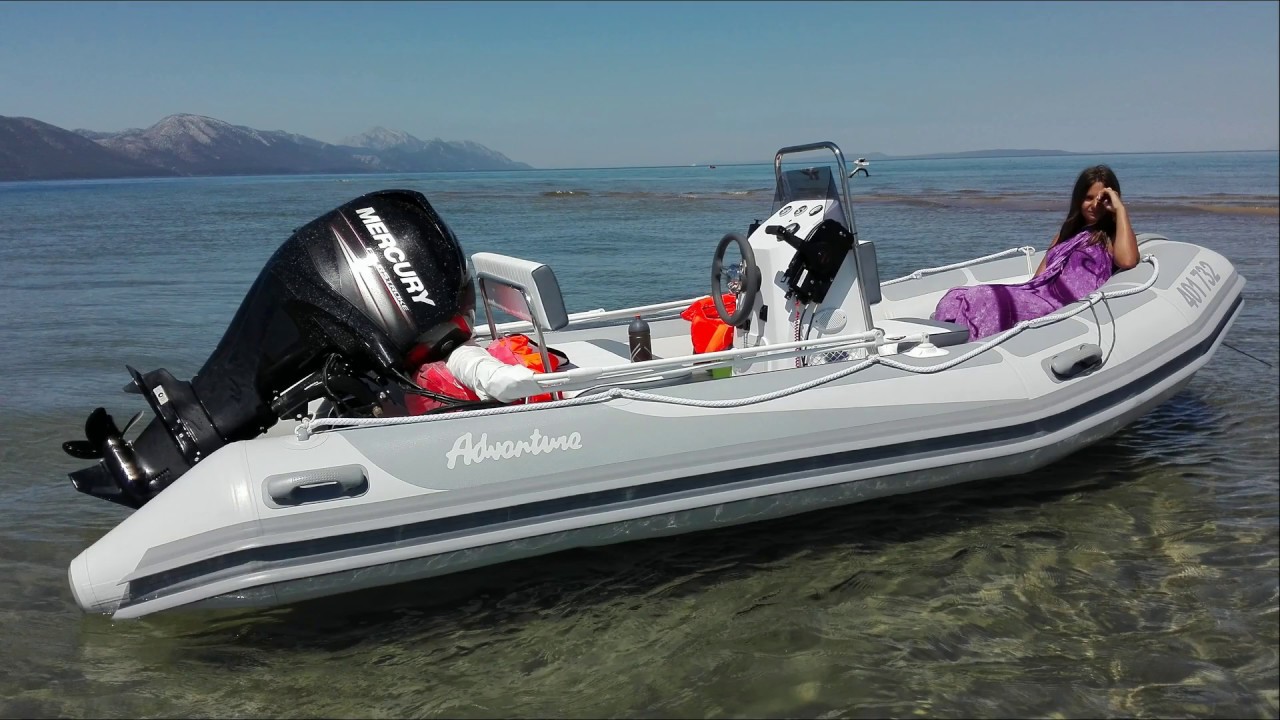 RIB Adventure V-450 HD, Mercury F50 ELPT EFI with AIRHEAD BLAST