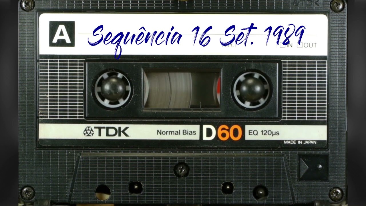 Sequência Mixada | Programa Dance Mix 16/09/1989 [LADO A] (Technotronic, Hithouse, Radiorama)