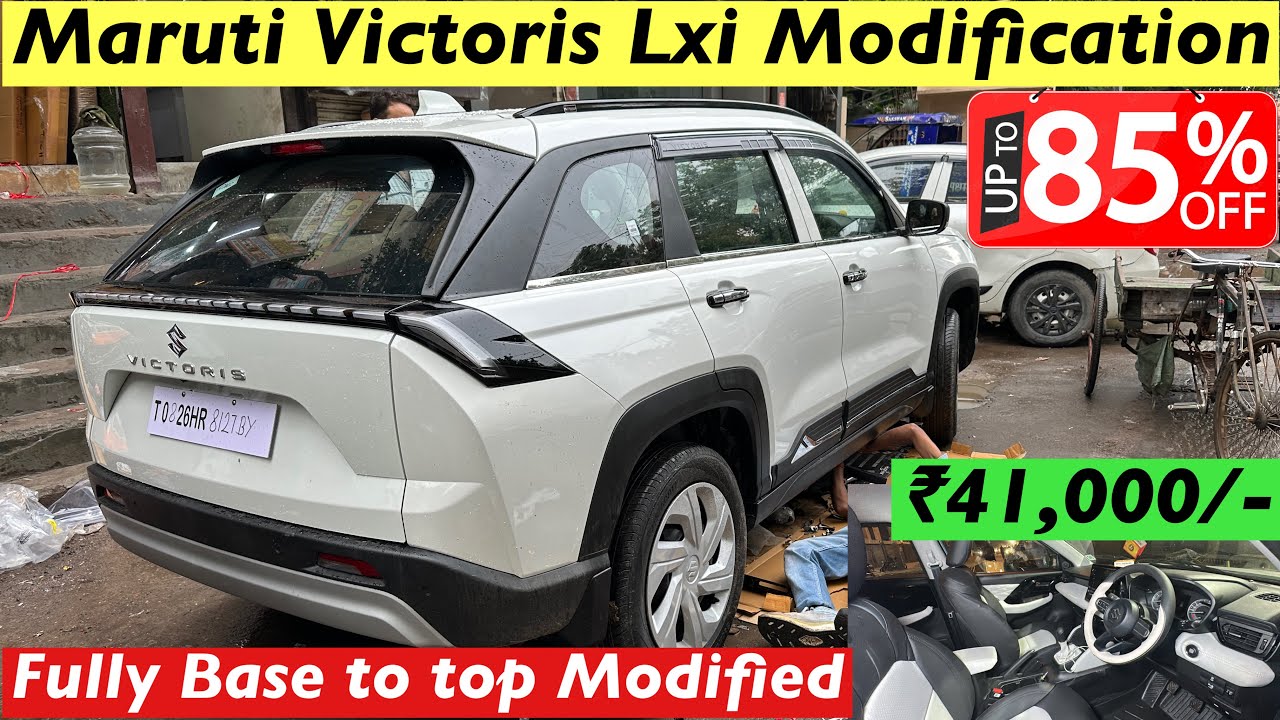 Maruti Victoris Lxi Modification | Victoris CNG Base to Top Model Modification