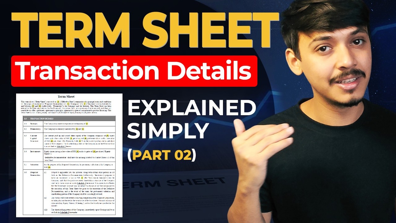 Decoding a Term Sheet (Part 2) | Control, Economics & Legal Clauses Explained