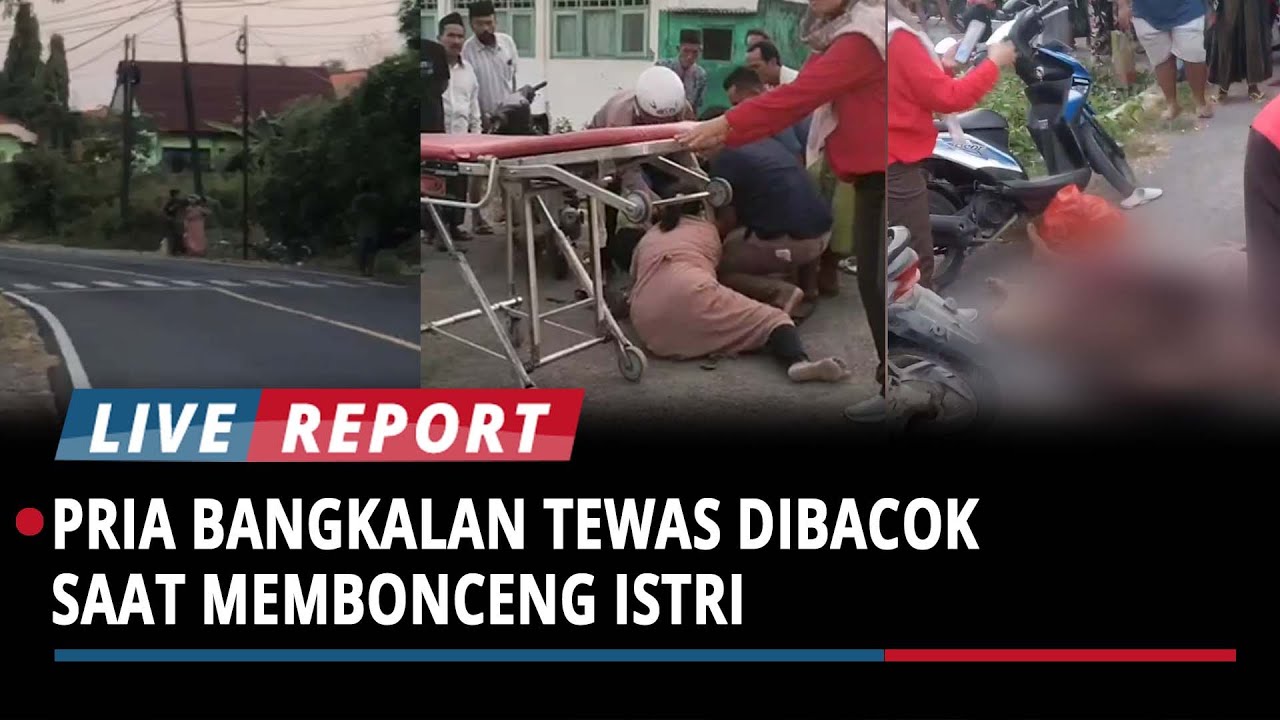 Pria Bangkalan Tewas Dibacok Saat Membonceng Istri, Sempat Cekcok dengan Pelaku