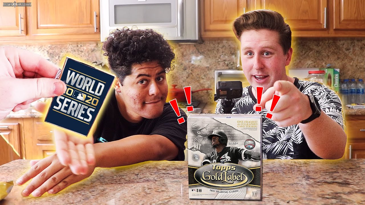GOLD LABEL RETURNS AND WE GOT A WORLD SERIES AUTOGRAPH! | Kleschka Pack Openings