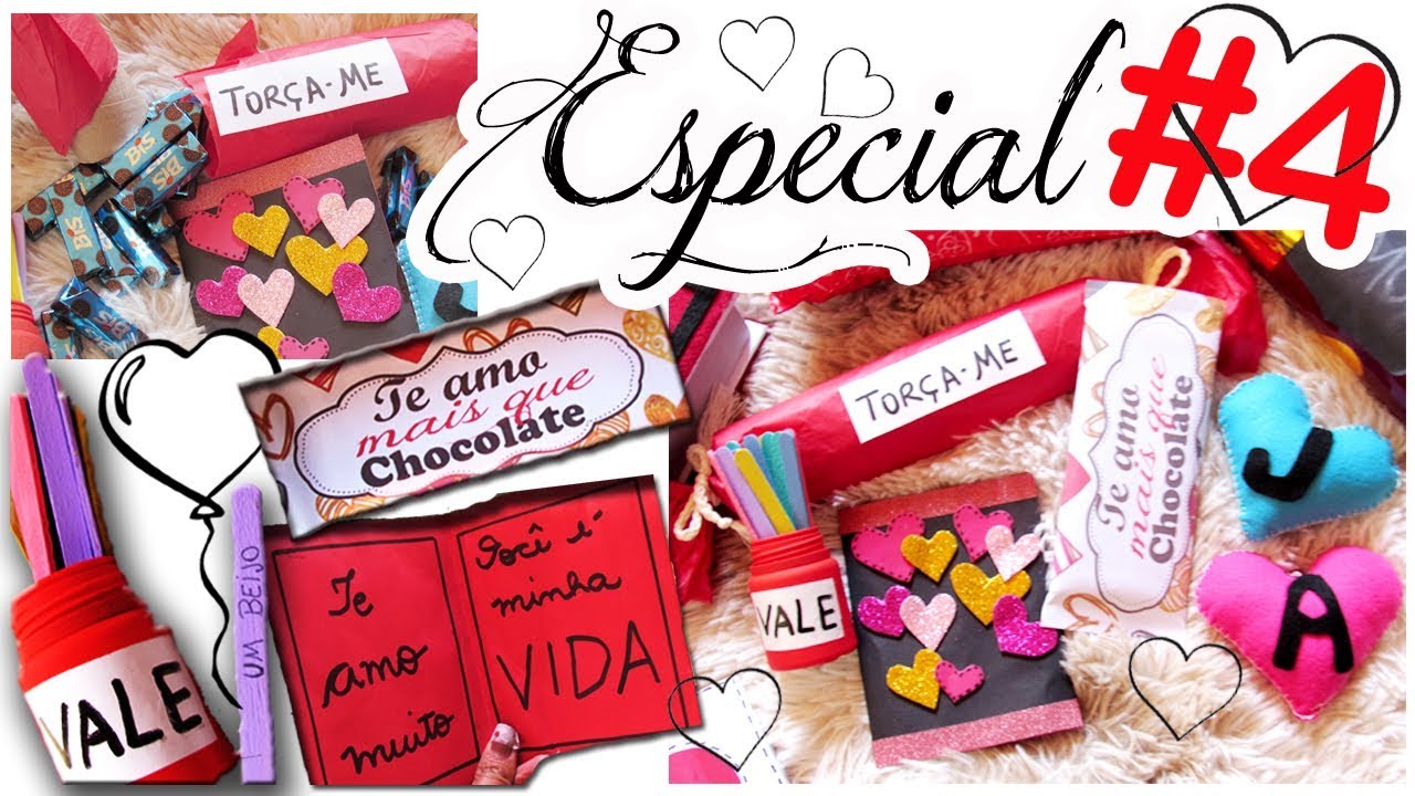 IDEIAS INCRÍVEIS DE PRESENTES CRIATIVOS PARA O DIA DOS NAMORADOS GASTANDO POUCO #4