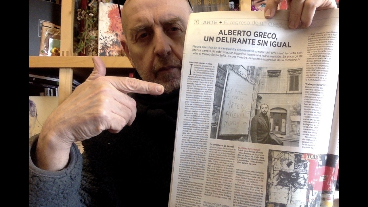 Crítica móvil: Alberto Greco en el MNCARS.