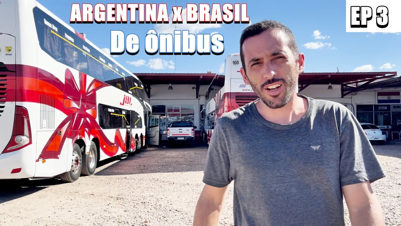 SURGIU UM PROBLEMA! BUENOS AIRES A PORTO ALEGRE DE ONIBUS NA JBL INTERNACIONAL (EP 3)