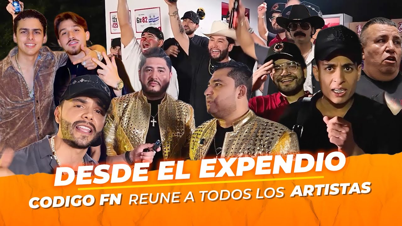 De PEDA con el OZZ, Código FN, Enigma Norteño, Nuevos Rebeldes, Ventaja, El Chats, Lonche, Willito..
