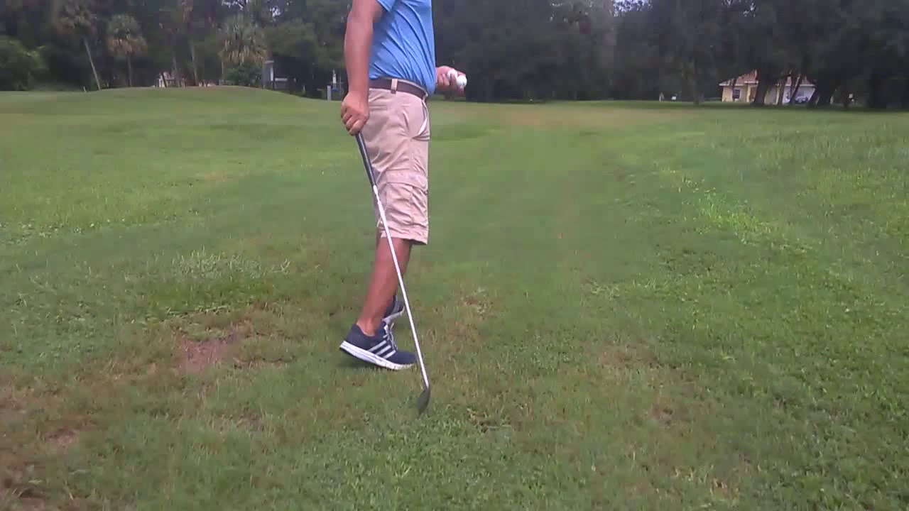 golfing before hurricane Irma hits us!
